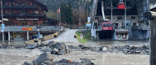 Intempéries: deux laves torrentielles se sont déclenchées cette nuit à Champéry