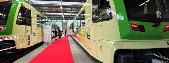 Transports Publics du Chablais: trois nouvelles rames inaugurées pour la ligne ASD