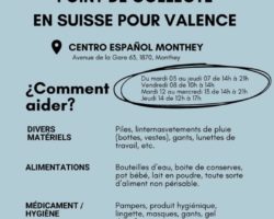 Monthey: le centre espagnol lance une collecte en faveur des victimes des inondations