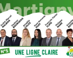 District de Martigny : le programme de la liste UDC