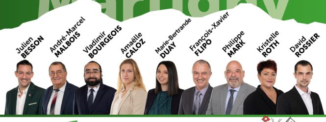 District de Martigny : le programme de la liste UDC