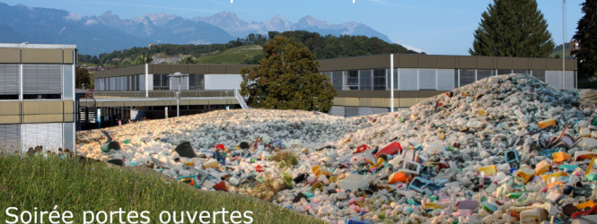 Les élèves d’Ollon transforment le plastique en message écologique et artistique