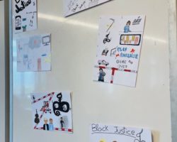 Nicolas Feuz en visite dans les classes de Collonges