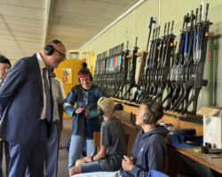 Fête Fédérale de Tir des Jeunes Chablais : le conseiller fédéral Martin Pfister soutient la discipline