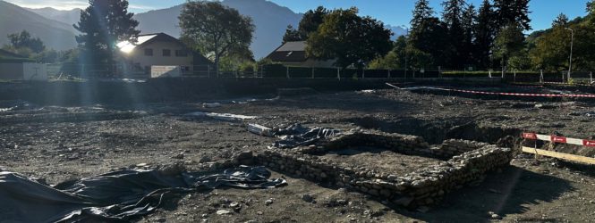 Fouilles archéologiques exceptionnelles : nos ancêtres les Romains étaient aussi bien implantés à Bex