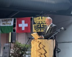 Aigle fête Stéphane Montangero, nouveau président du Grand Conseil vaudois