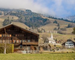 Rossinière est classé parmi les plus beaux Villages de Suisse