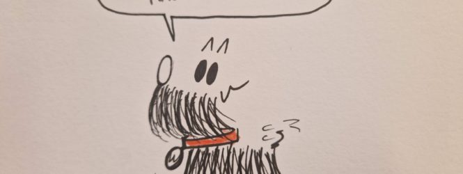 La Collombeyroude Jannick Simoncini publie une 3e BD des aventures de Watson, son chien