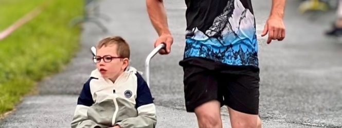 En chaise roulante, Nathan et son papa repousseront les limites du handicap lors de la course de la Foilleuse