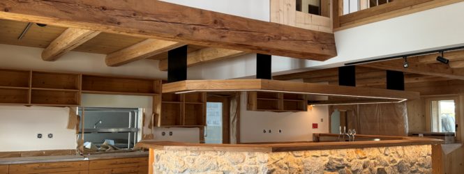 Le chalet de Chaupalin aux Crosets accueillera ses premiers hôtes au printemps dans un cadre revitalisé