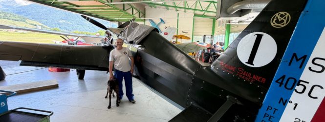 À l’aérodrome de Bex, un morceau unique de l’histoire aéronautique survit encore